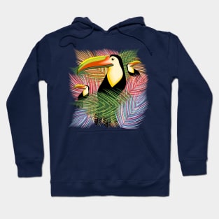 Toucans Hawaiian Summer Mood Hoodie